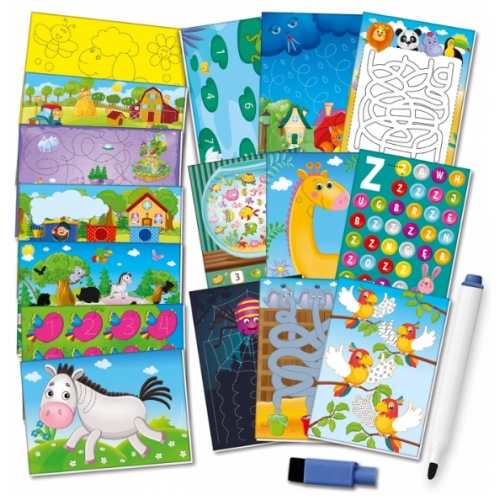 Roter Kafer Gra z markerem «Pisz i ścieraj». Poziom bazowy RK1020-02